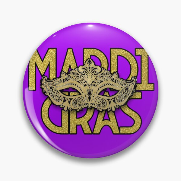 Item preview, Mardi Gras Items - Fat Tuesday - Mardi Gras Mask designed and sold by CattlettArt.