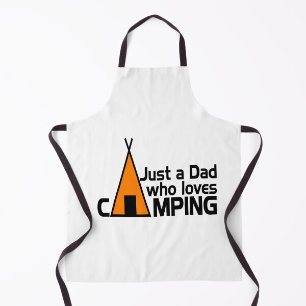 Item preview, Just a dad who loves camping designed and sold by Concept-Hub.