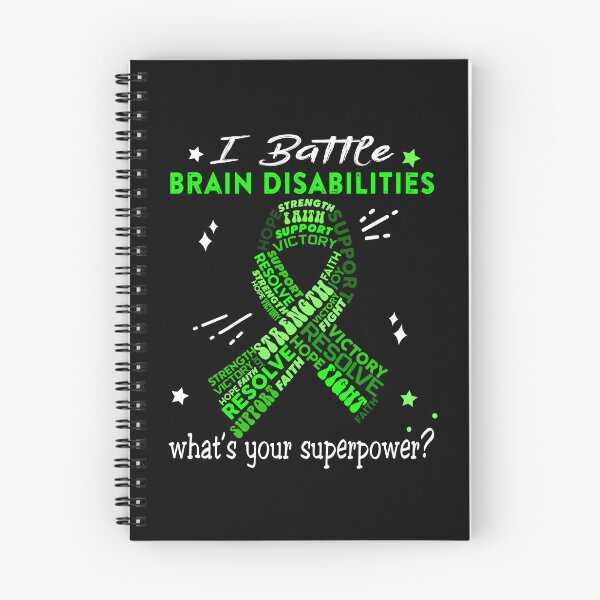Item preview, Brain Disabilities Warrior, I Battle Brain Disabilities What's Your Superpower? designed and sold by Greggwillard.