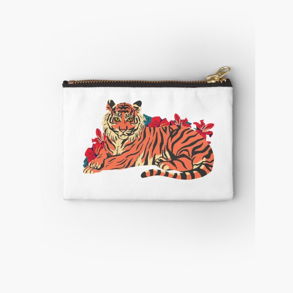 Item preview, Tiger with flowers- 2022 year of the tiger designed and sold by Sarahgranchelli.
