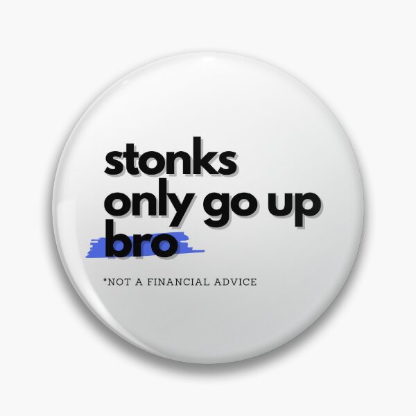Item preview, Stonks only go up bro designed and sold by S4PPHIRE-DES1GN.