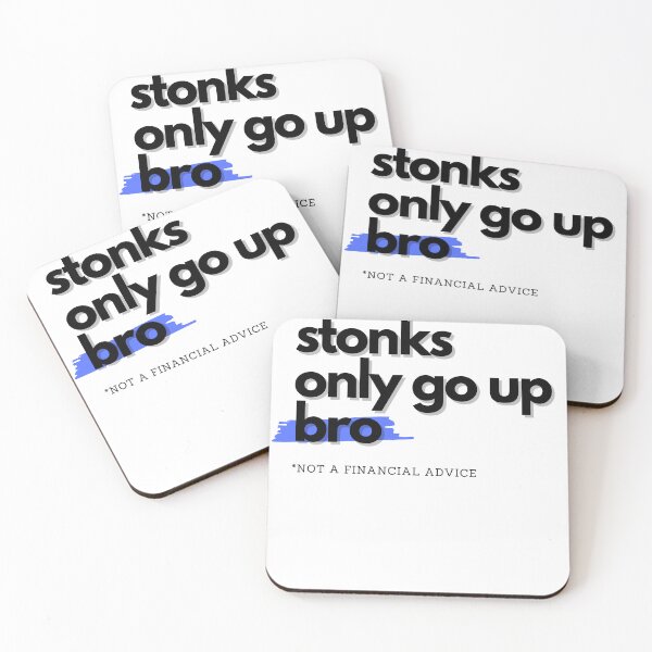 Item preview, Stonks only go up bro designed and sold by S4PPHIRE-DES1GN.