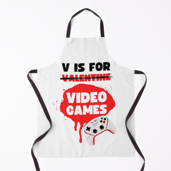 Item preview, V IS FOR VIDEOGAMES VALENTINES GAMER DESIGN designed and sold by appareltolove.