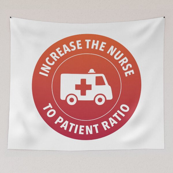 Item preview, Increase To Nurse Patient Ratio - Fund Hospitals designed and sold by Picket Club.