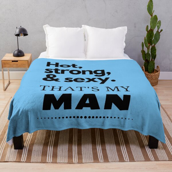 Item preview, Hot, strong & sexy. That's my man designed and sold by LiniShop.