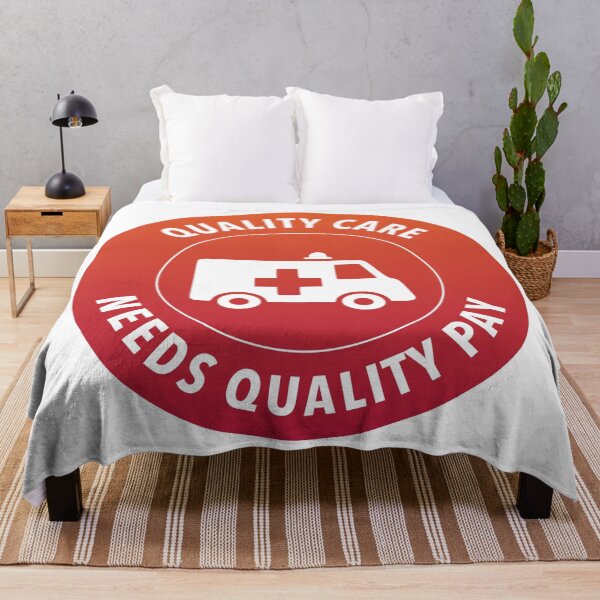 Item preview, Quality Care Needs Quality Pay - Support Nurses designed and sold by Picket Club.