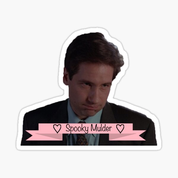 Gruseliger Mulder Sticker