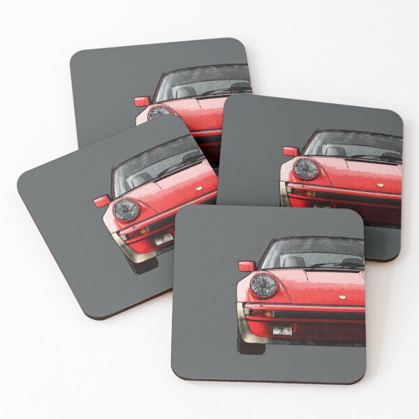 Item preview, Turbocharged German Sports Car - Sketch look designed and sold by ApexFibers.