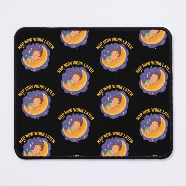 Item preview, Nap Now Work Later Funny Moon Small Baby Sleeping Gift Cool Nap Lovers Quote designed and sold by pedrored369.
