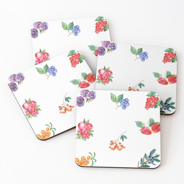 Item preview, Vintage Watercolor Garden and Wild Berries designed and sold by silviaol.