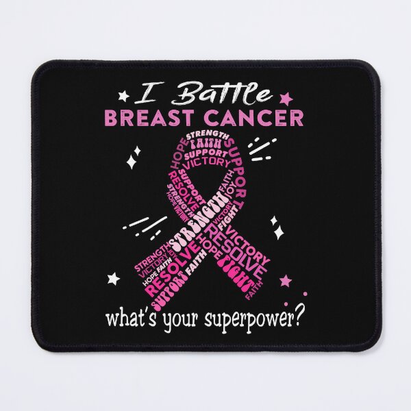 Item preview, Breast Cancer Warrior, I Battle Breast Cancer What's Your Superpower? designed and sold by Greggwillard.