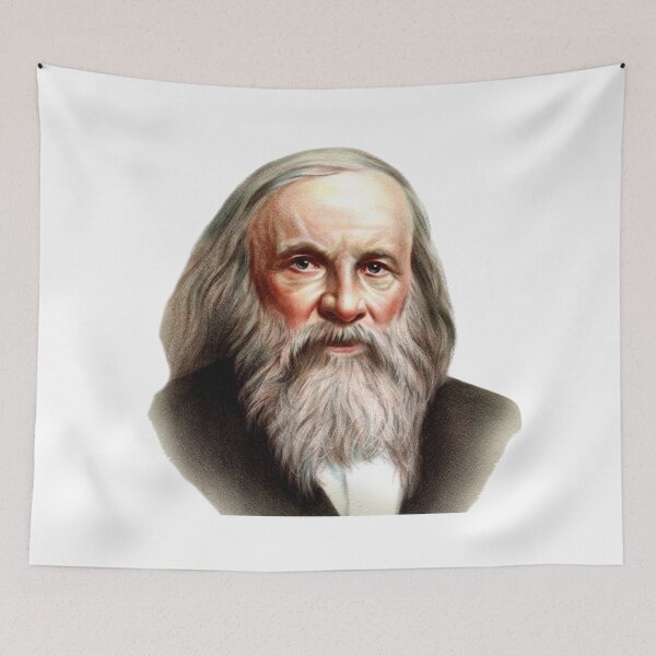 Item preview, Dmitri Mendeleev - Portrait designed and sold by VintagePeople.