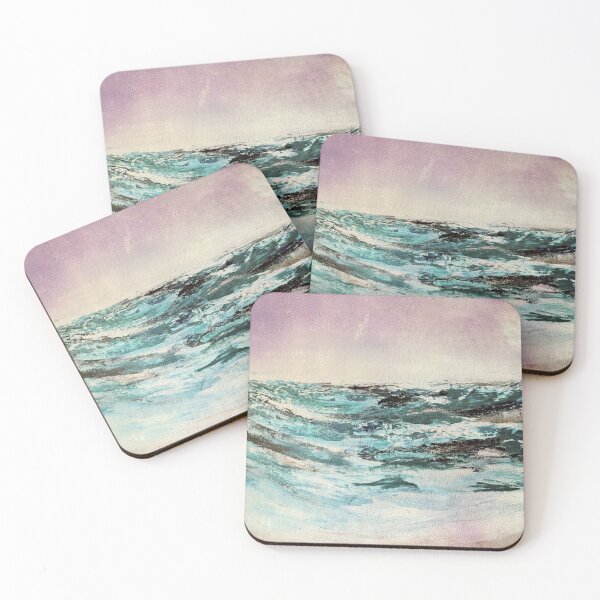 Item preview, Beachy Vibes - Acrylic Painting photoshopped designed and sold by MazerolleArt.