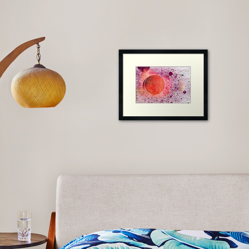 What I Did Today II Framed Art Print
