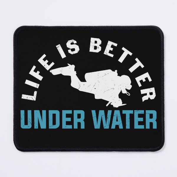Item preview, life is better underwater | Live to Dive designed and sold by ArtbyJamasin.