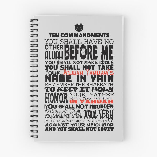 Item preview, Yah's Ten Commandments,The Ten Commandments designed and sold by Yachad.