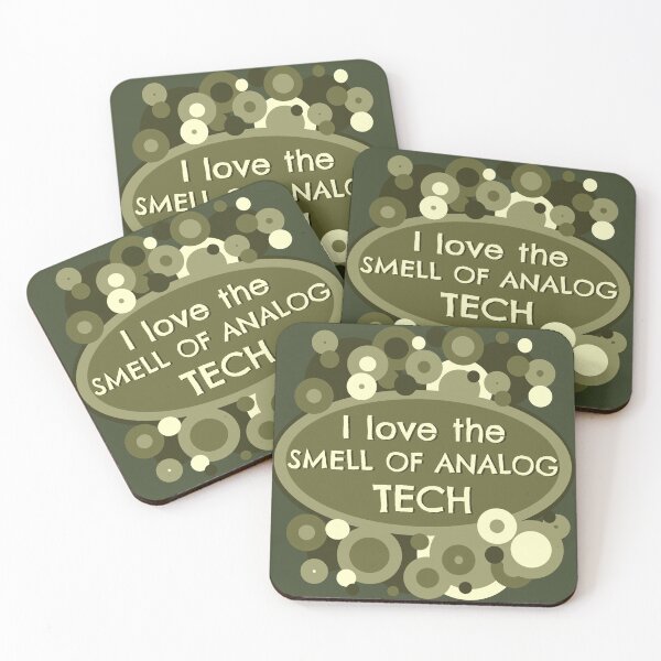 Item preview, I love the smell of analog tech designed and sold by sandpiperstudio.