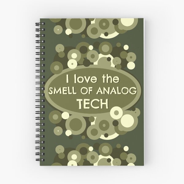 Item preview, I love the smell of analog tech designed and sold by sandpiperstudio.