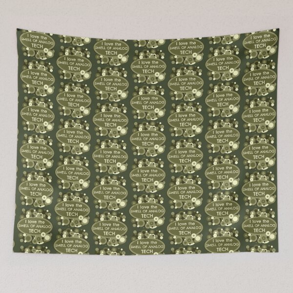 Item preview, I love the smell of analog tech designed and sold by sandpiperstudio.