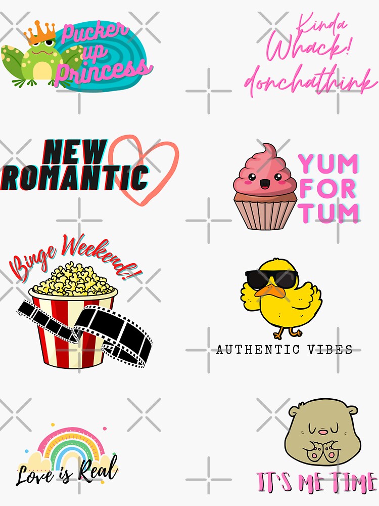 Aesthetic Sticker Pack Sticker By Infidel Redbubble 0289