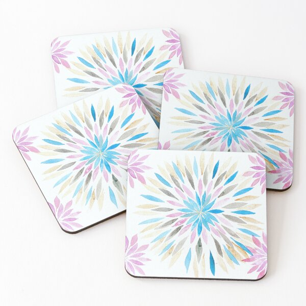 Item preview, Firework Leaf Pattern - Watercolor designed and sold by MazerolleArt.