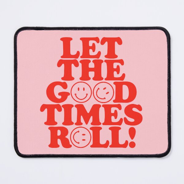 Item preview, Let The Good Times Roll {in Retro Red & Pink} designed and sold by TheLoveShop.