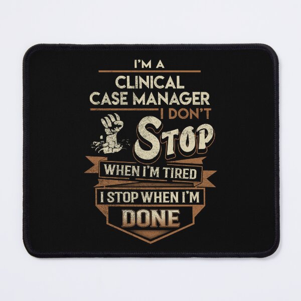 Item preview, Clinical Case Manager T Shirt - I Stop When Done Job Gift Item Tee designed and sold by natalinedk.