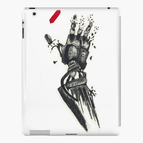 Desinagrading Hand iPad Snap Case