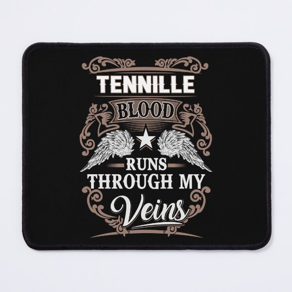 Item preview, Tennille Name T Shirt - Tennille Blood Runs Through My Veins Gift Item Tee designed and sold by nauglesamatha.
