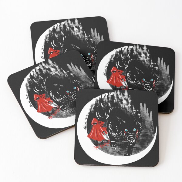 Item preview, The Story of Red and Her Wolf designed and sold by CodeMonkeyArts.
