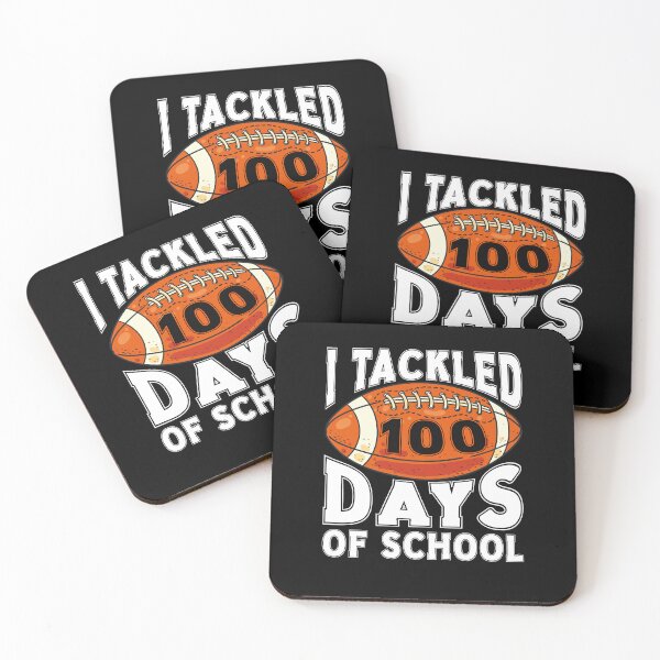 Item preview, I Tackled 100 Days Of School, Funny Football Lover 100 Days Of School  designed and sold by Estrytee.