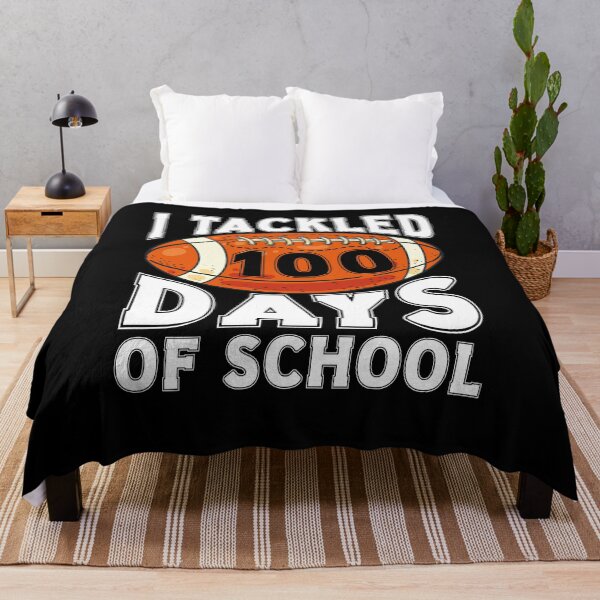 Item preview, I Tackled 100 Days Of School, Funny Football Lover 100 Days Of School  designed and sold by Estrytee.