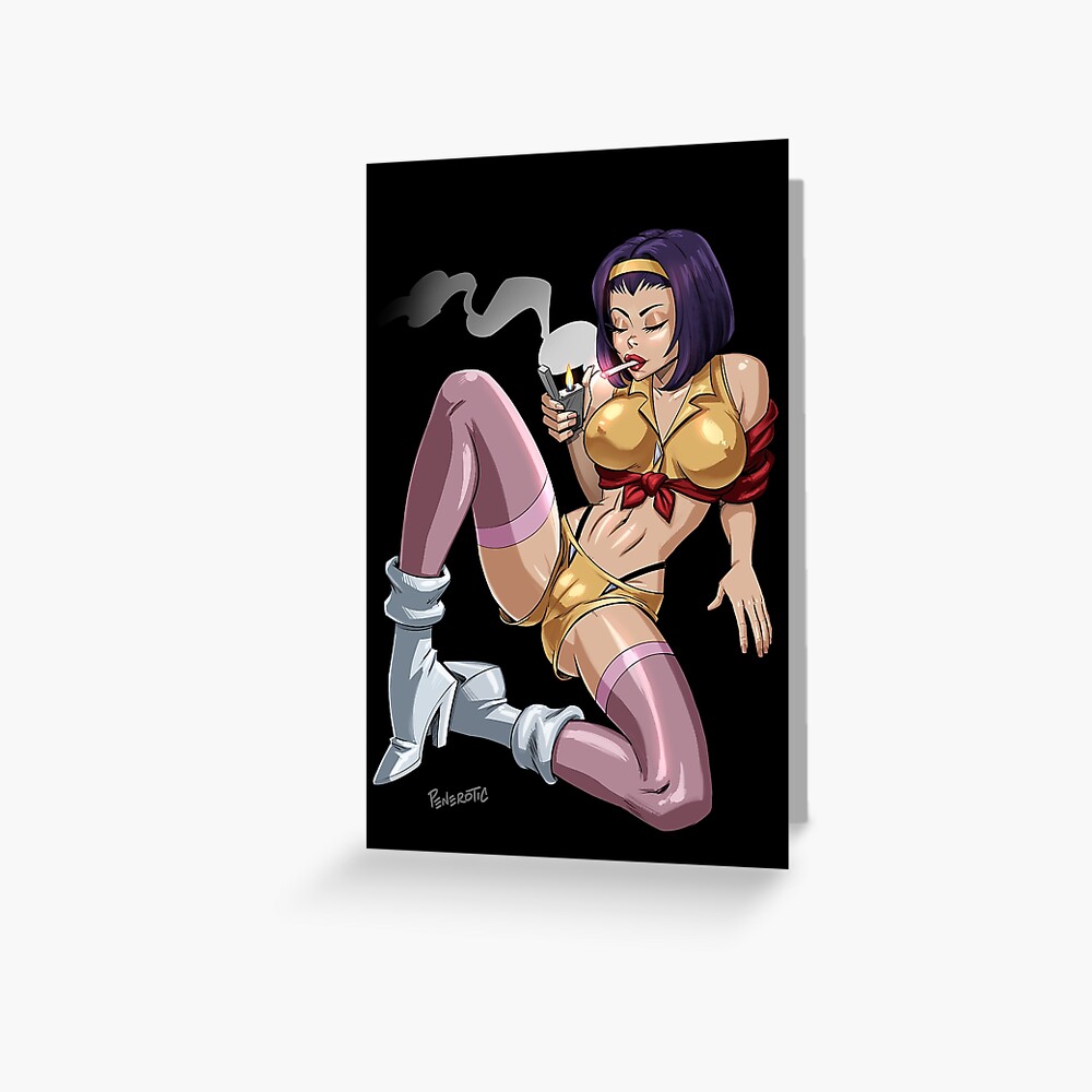 "Femme Fatale Clothed" Greeting Card for Sale by penerotic  Redbubble