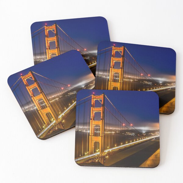 Item preview, Golden Gate Bridge at Night designed and sold by StewieStrout.