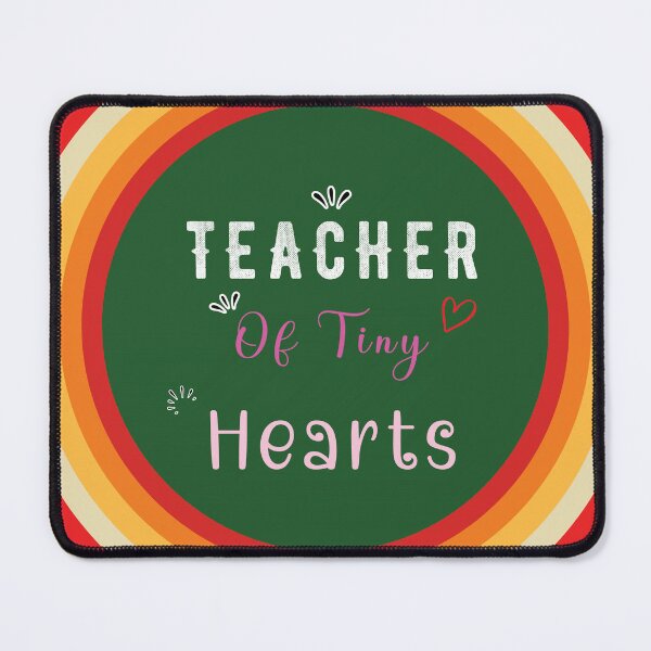 Item preview, Teacher Of Tiny Hearts - Colorful Design designed and sold by FridPix.