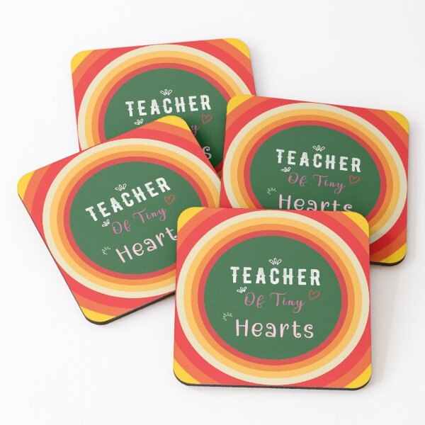 Item preview, Teacher Of Tiny Hearts - Colorful Design designed and sold by FridPix.