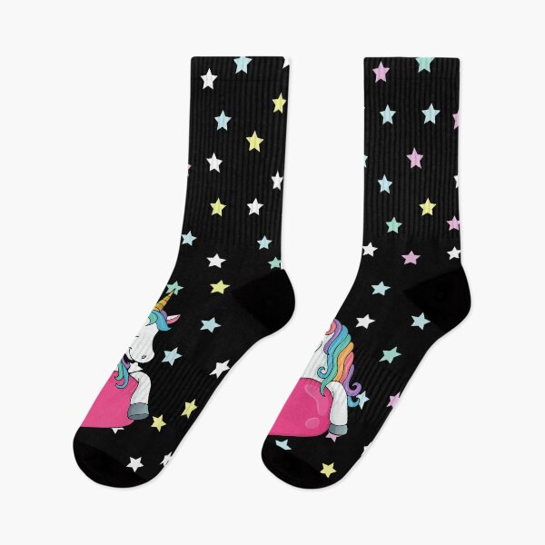 Item preview, Hey Unicorn Will You Be My Valentine Gift Valentin's Day Girls Women Daughter Matching Socks Gift Idea  designed and sold by Dr.YesOrNo.