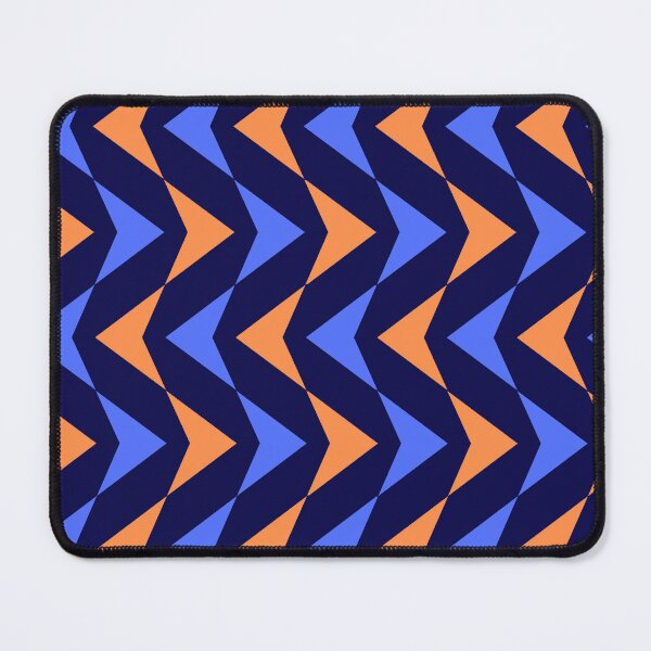 Item preview, Arrows Orange and Blue Pattern designed and sold by Anako Design.