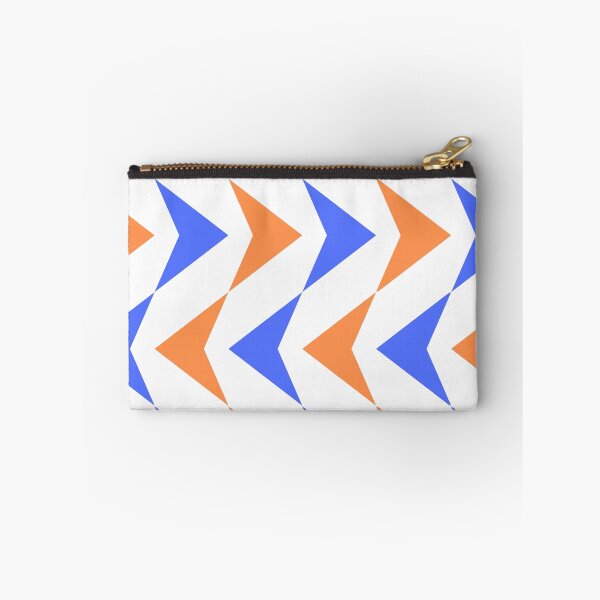 Item preview, Arrows Orange and Blue Pattern designed and sold by Anako Design.