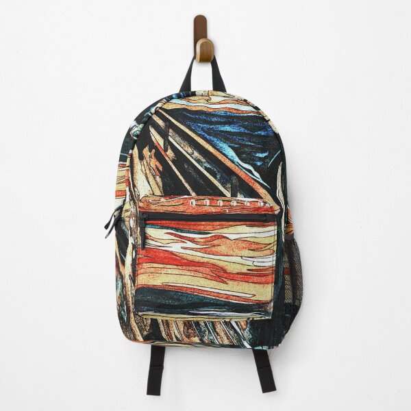 Item preview, The Scream art print poster, wall art by Edvard Munch with Watercolor Pencil designed and sold by RyanCaudell.