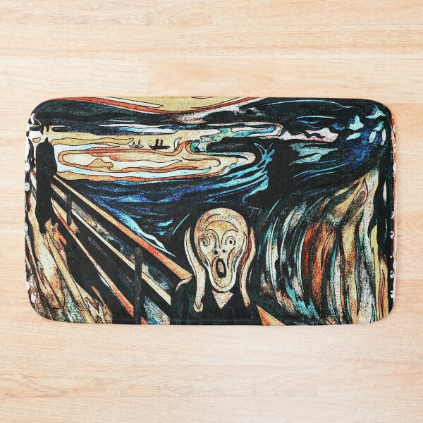 Item preview, The Scream art print poster, wall art by Edvard Munch with Watercolor Pencil designed and sold by RyanCaudell.