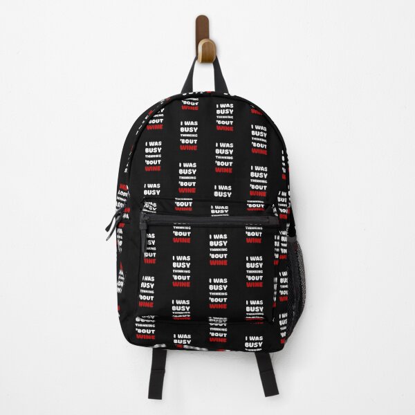 Item preview, I WAS BUSY THINKING 'BOUT WINE VIRAL TRENDING MEME designed and sold by appareltolove.