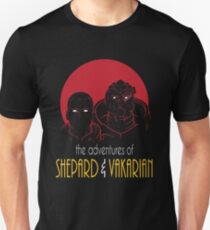 Adventures of BroShep and Vakarian Unisex T-Shirt