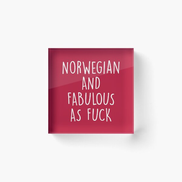 Item preview, Norwegian and fabulous as fuck designed and sold by KMIKBAL7.