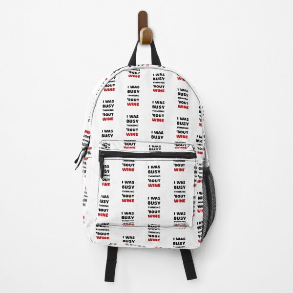 Item preview, I WAS BUSY THINKING 'BOUT WINE VIRAL TRENDING MEME designed and sold by appareltolove.