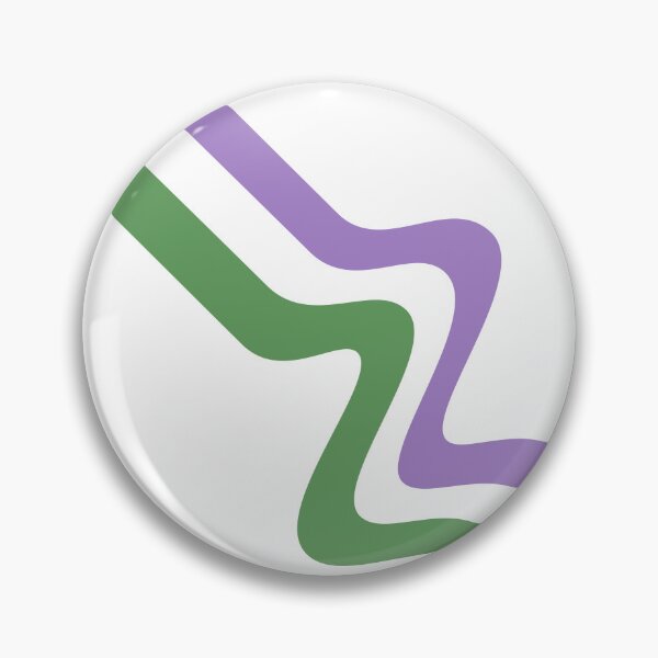 Item preview, Pride Squiggle Genderqueer designed and sold by LutherOfNttngHm.