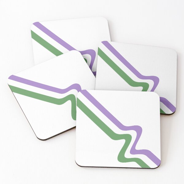 Item preview, Pride Squiggle Genderqueer designed and sold by LutherOfNttngHm.