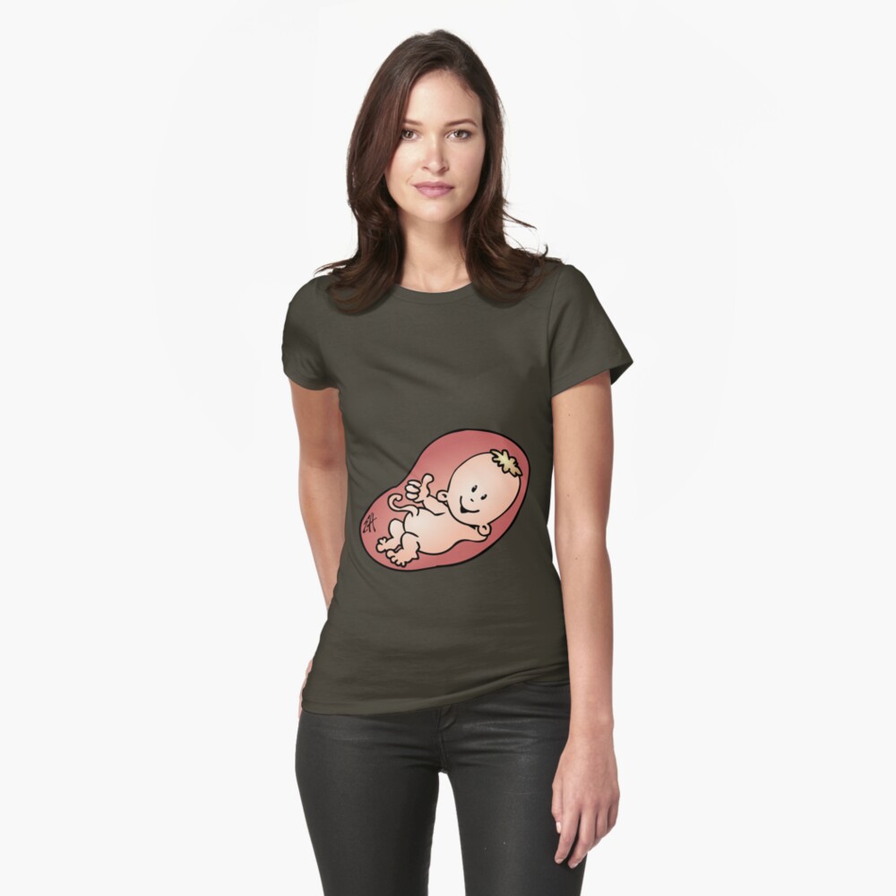 Pregnant - Pregnancy Fitted T-Shirt