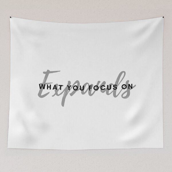 Item preview, What You Focus On Expands designed and sold by micasata.