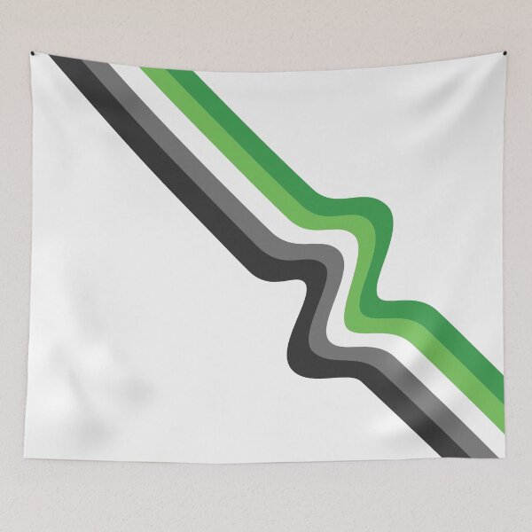 Item preview, Pride Squiggle Aro designed and sold by LutherOfNttngHm.